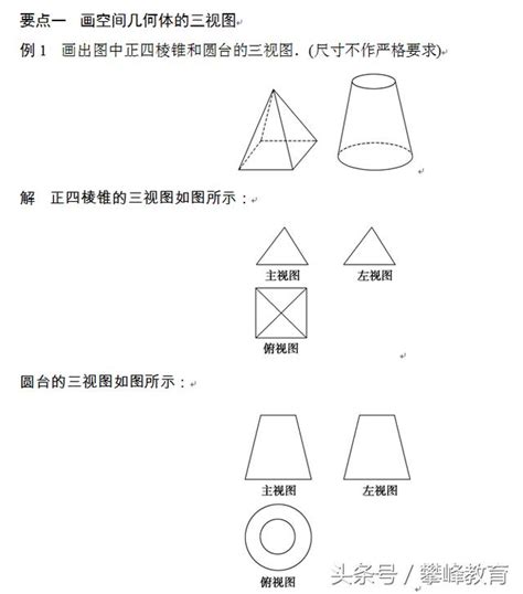 形狀有哪些|幾何體:基本介紹,空間幾何體的三視圖,基本幾何體的分。